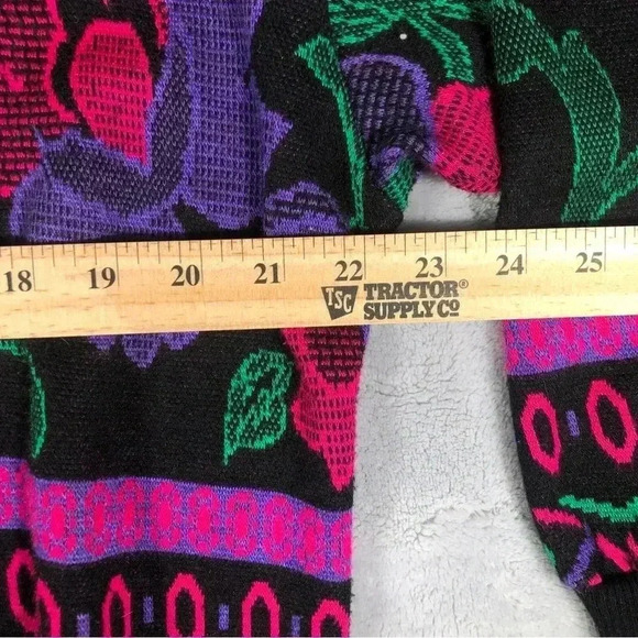 Vintage COOGI style Sweater small made In USA TOP NOTCH Biggie Rap New York - Picture 4 of 4